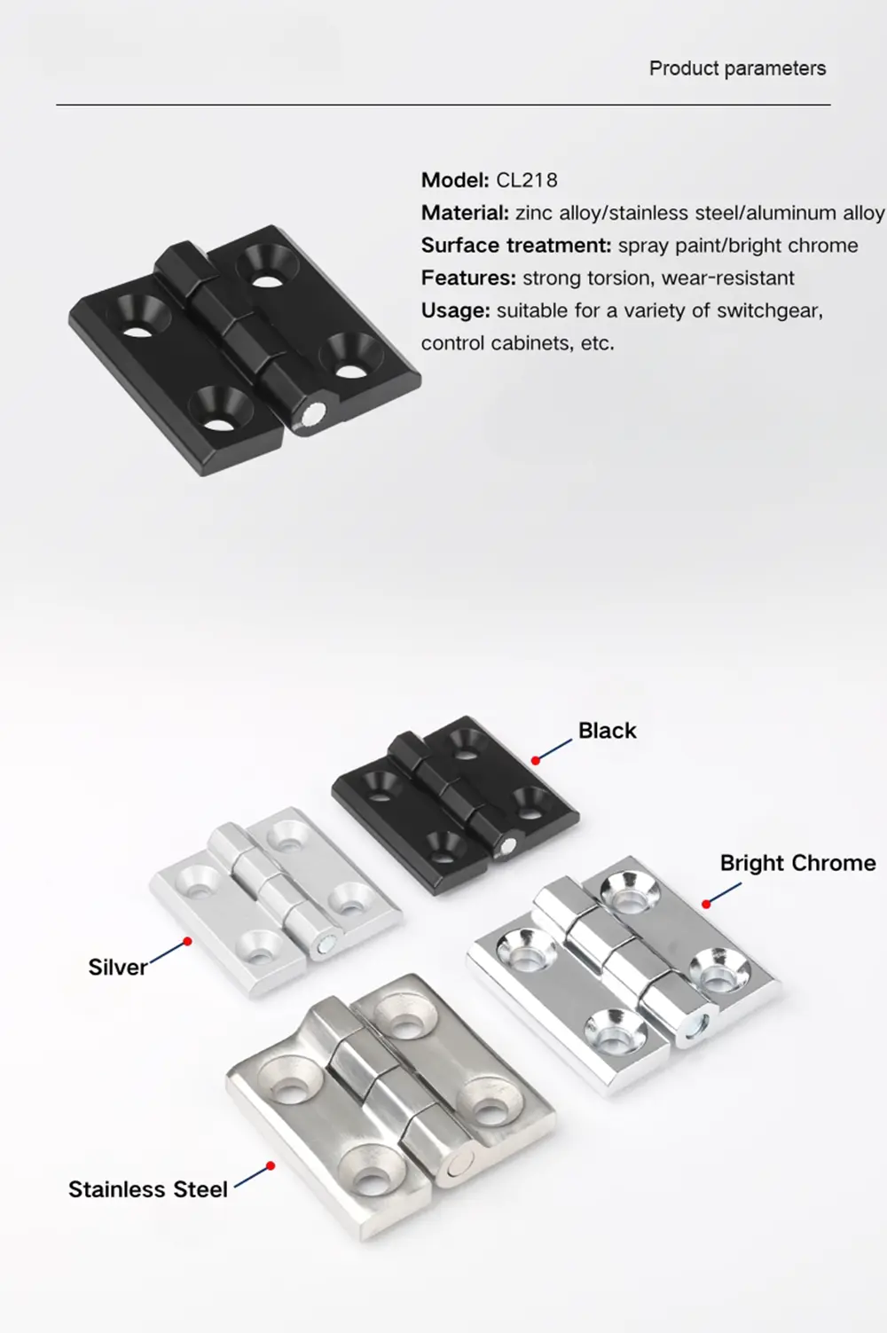 Stainless Steel Hinge