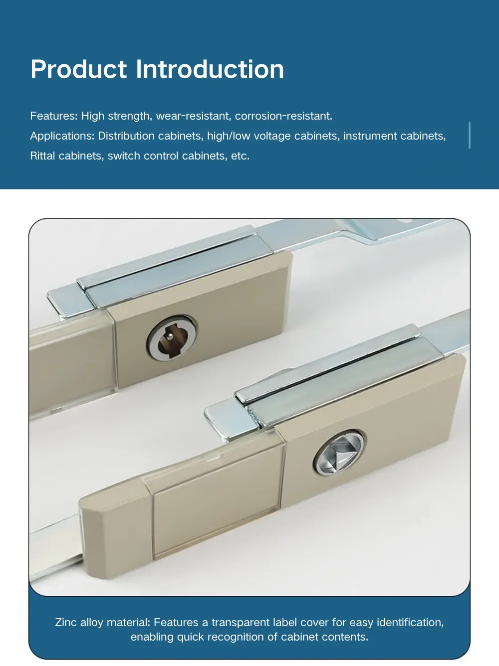 Electrical Cabinet Rod Lock