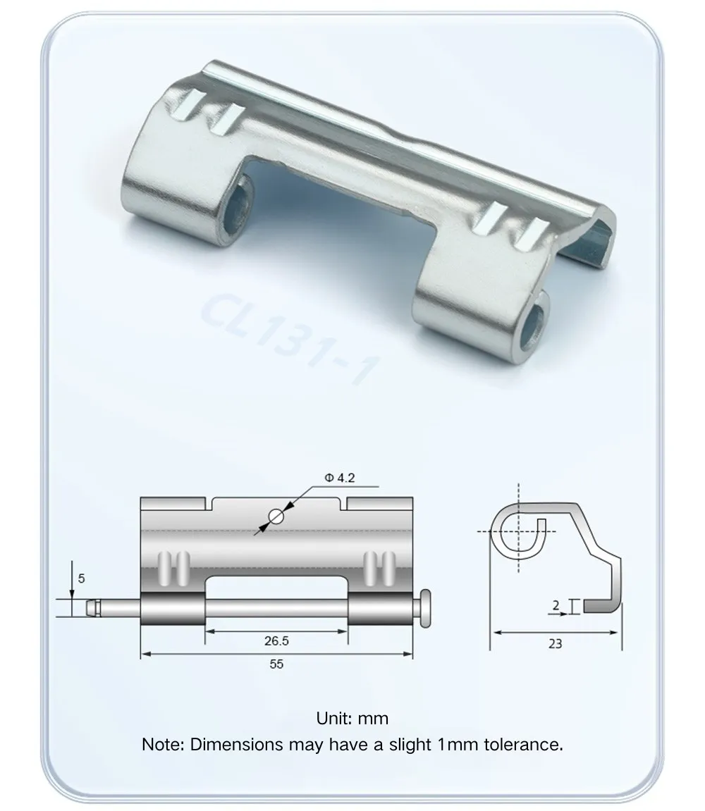 Control Cabinet Iron Hinges
